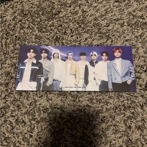 Official Stray Kids OT8 Panorama Mini Poster Album Inclusion